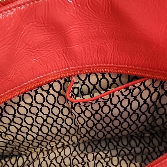 HOBO Vibrant Red Tote Bag - Picture 7 of 8